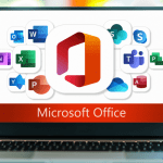 Microsoft Office auf Laptop
